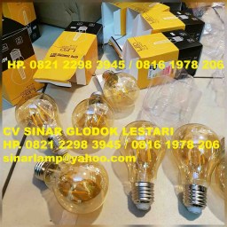 Lampu Bohlam Edison LED Filament 4 watt